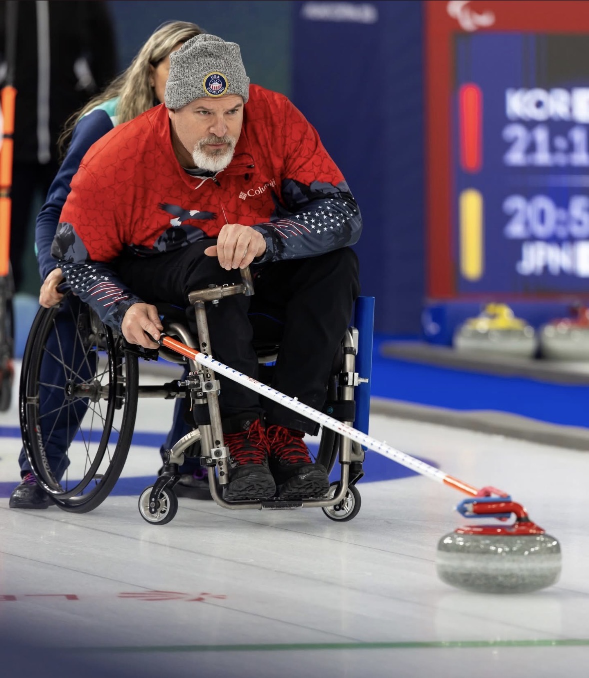 Steve Emt competing as 12-time U.S. national champion